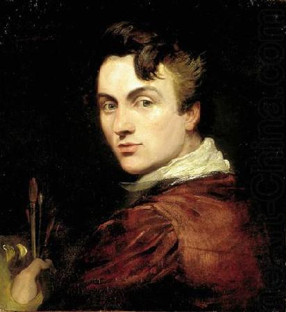 George Hayter Self portrait of George Hayter aged 28, painted in 1820 china oil painting image